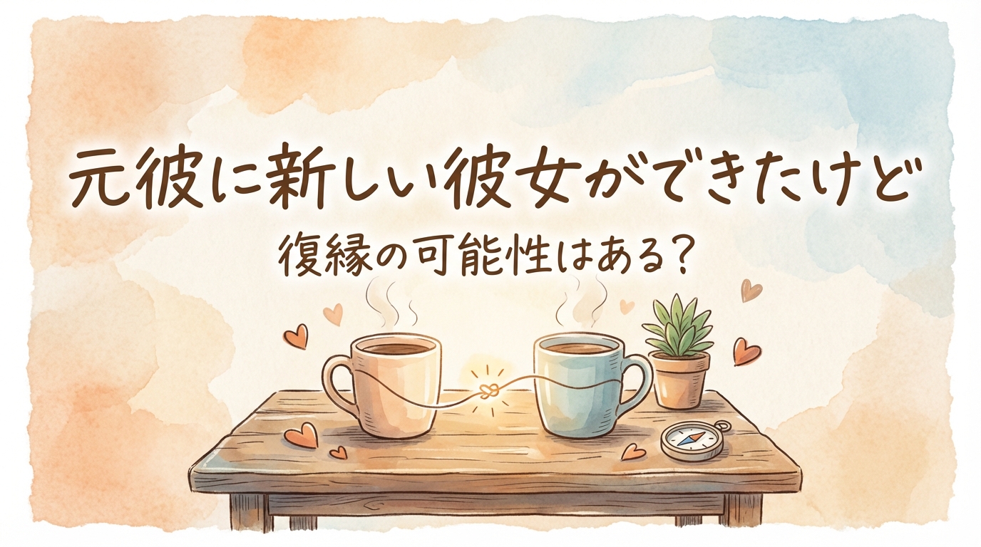 元彼に新しい彼女ができたけど復縁の可能性はある？