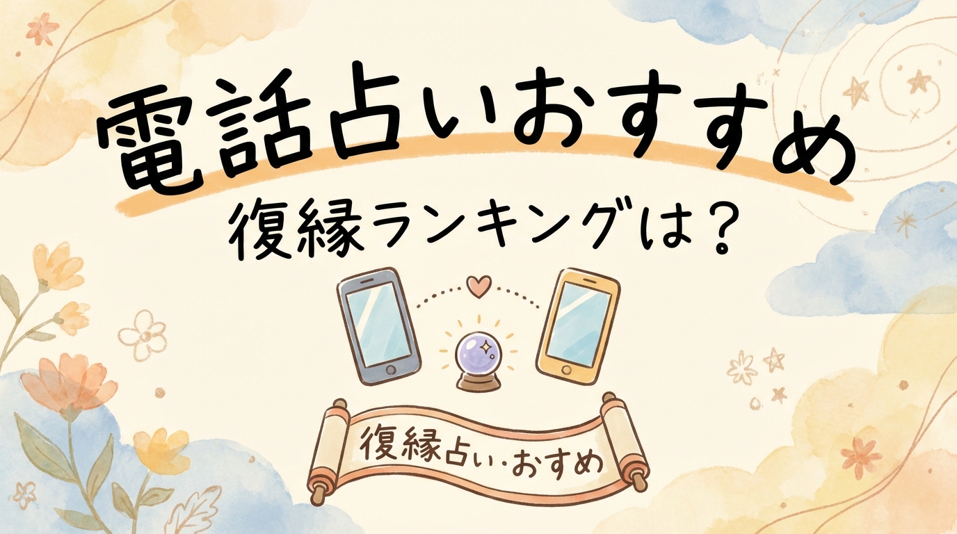 電話占いおすすめ復縁ランキングは？