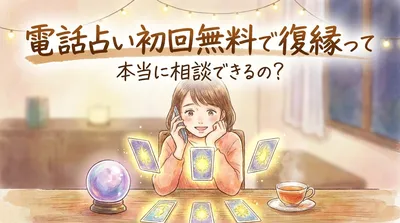 電話占い初回無料で復縁って本当に相談できるの？