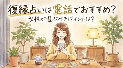 復縁占いは電話でおすすめ？女性が選ぶべきポイントは？